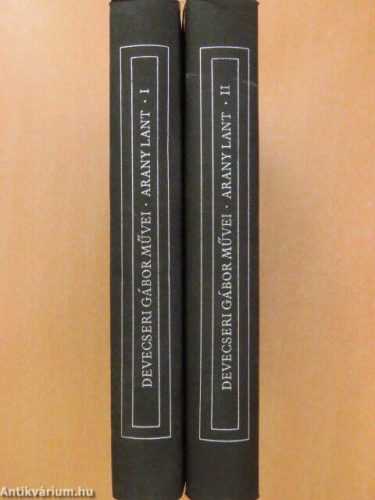 Devecseri Gábor (szerk.): Arany lant I-II. (antikvár)