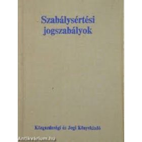    Dr. Madarász- Dr. Mészáros: Szabálysértési jogszabályok (antikvár)