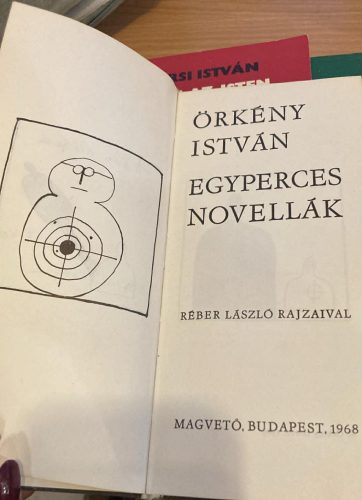Örkény István: Egyperces novellák (dedikált, antikvár)