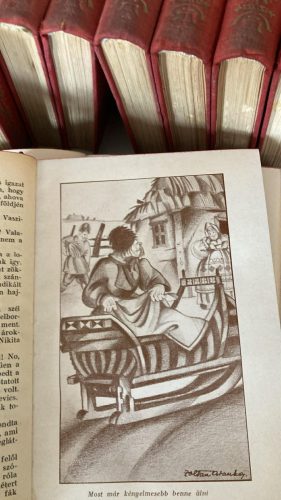 26 kötet a Tolsztoj összes regényei és elbeszélései sorozatból (nem teljes sorozat) (antikvár)