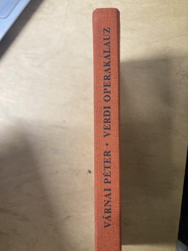 Várnai Péter: Verdi ​operakalauz (antikvár)