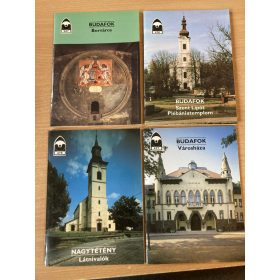 Budafok, Nagytétény látnivalók - 4 füzet (antikvár)