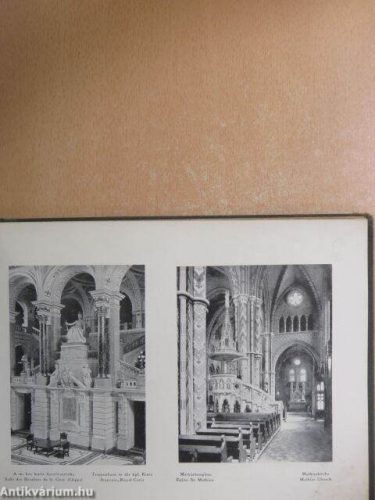 Budapest (Hornyánszky Viktor kiadása) - fotóalbum (antikvár)