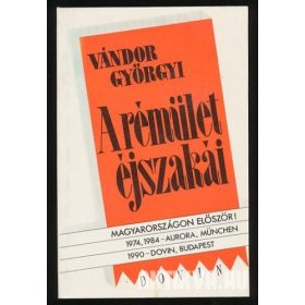 Vándor Györgyi: A rémület éjszakái (antikvár)