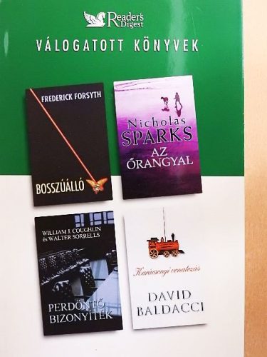 Bosszúálló/Az őrangyal/Perdöntő bizonyíték/Karácsonyi vonatozás (antikvár)