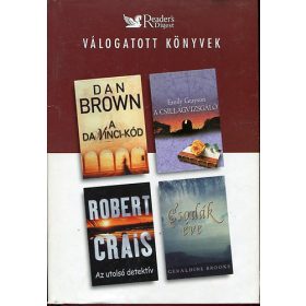   Dan Brown – Emily Grayson – Robert Crais – Geraldine Brooks: A Da Vinci-kód / A csillagvizsgáló / Az utolsó detektív / Csodák éve (antikvár)