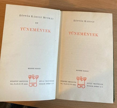 Eötvös Károly munkái I-XXII. (antikvár)