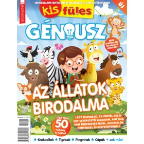   KIS FÜLES GÉNIUSZ - AZ ÁLLATOK BIRODALMA - FÜLES BOOKAZINE 2025/04