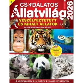  Brezvai Edit (szerk.): Csodálatos állatvilág 2026 - Füles Bookazine