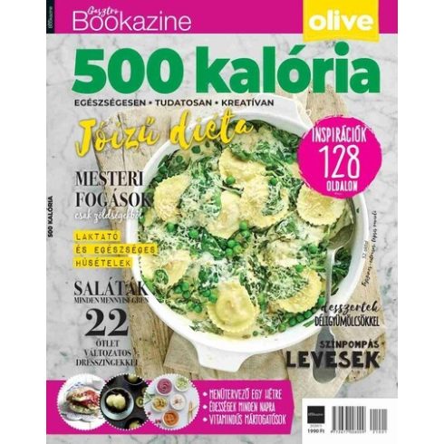 Palcsek Zsuzsanna (szerk.): Gasztro Bookazine 2021/1 500 kalória