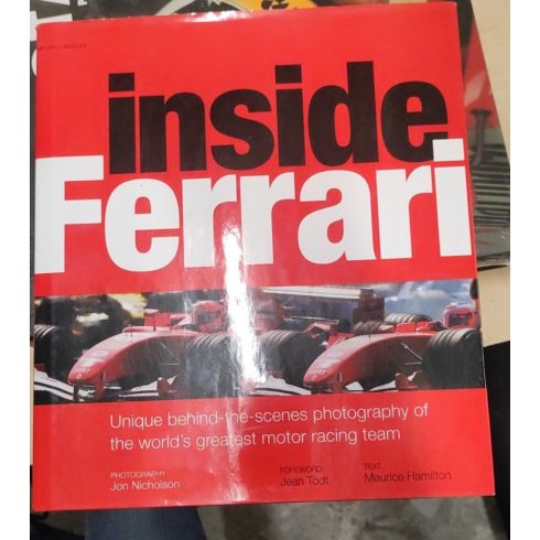 Inside Ferrari Hardcover (antikvár)