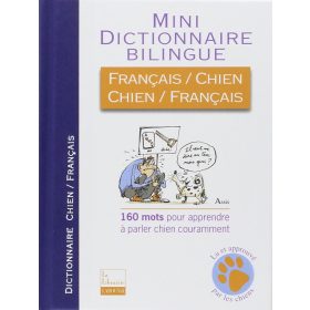   Mini Dictionnaire Biliingue Français/Chien - Chien/Français  by Dr Jean Cuvelier (Author), Christophe Besse (Illustrator) (francia, antikvár)