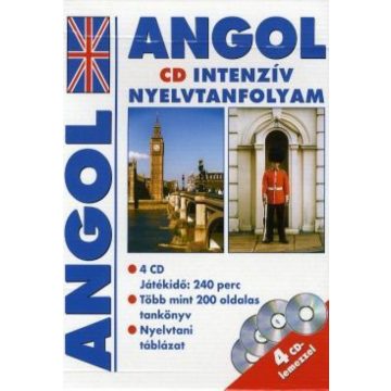 Antony J. Peck: Angol intenzív nyelvtanfolyam (4 CD)