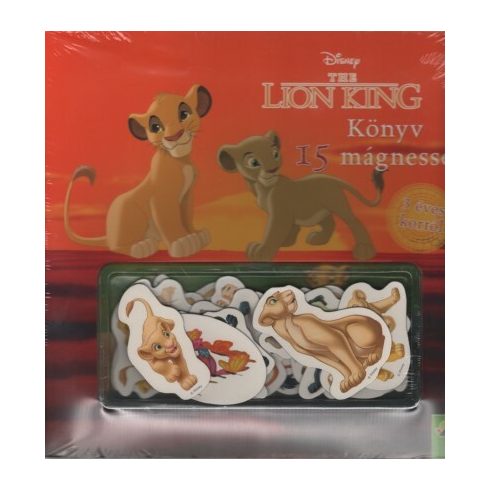 Disney: The Lion King - Könyv 15 mágnessel