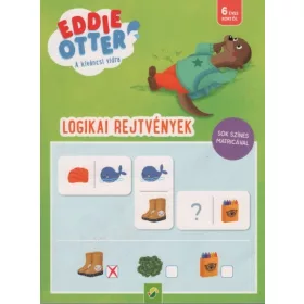  Foglalkoztató: Eddie Otter: Logikai rejtvények - Sok színes matricával