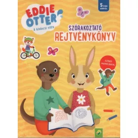   Foglalkoztató: Eddie Otter: Szórakoztató rejtvénykönyv - Színes matricákkal