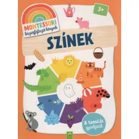   Foglalkoztató: Montessori készségfejlesztő könyvek: Színek - A tanulás gyerekjáték