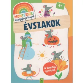   Foglalkoztató: Montessori készségfejlesztő könyvek: Évszakok - A tanulás gyerekjáték