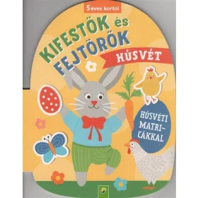 Foglalkoztató: Kifestők és fejtörők - Húsvét §H