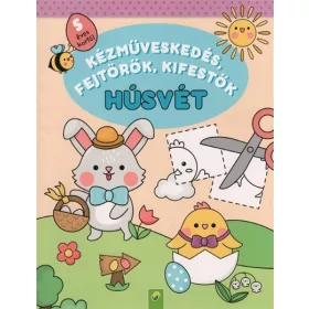   Foglalkoztató: Kézműveskedés, fejtörők, kifestők - Húsvét §H