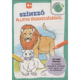 Foglalkoztató: Színező - Állatos érdekességekkel