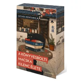   Ucugi Kentaro: A könyvesbolti macska kilenc élete (éldekorált)
