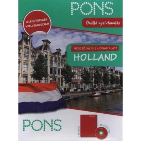 : PONS Megszólalni 1 hónap alatt - Holland - Könyv + Audio CD