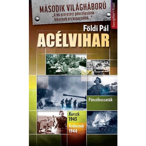 Földi Pál: Acélvihar-Páncéloscsaták. Kurszk 1943. Ardennek 1944