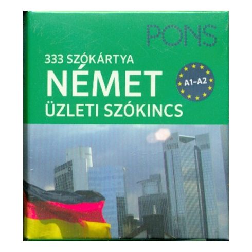 PONS Üzleti szókártyák - Német - 333 szó - Német üzleti szókincs