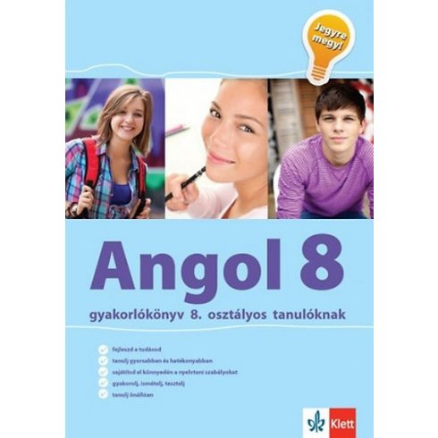 Barbara Brezigar, Janja Zupancic: Angol 8 - Gyakorlókönyv 8. osztályos tanulóknak - Jegyre Megy!