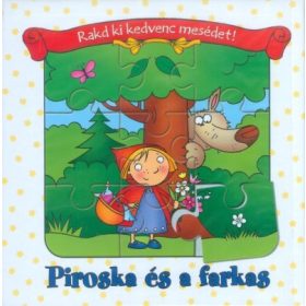   Kirakójáték: Piroska és a farkas /Rakd ki kedvenc mesédet!