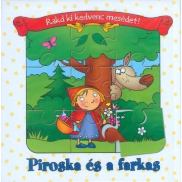   Kirakójáték: Piroska és a farkas /Rakd ki kedvenc mesédet!