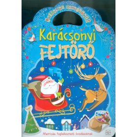   Agnieszka Bator: Karácsonyi fejtörő /Matricás foglalkoztató óvodásoknak §K