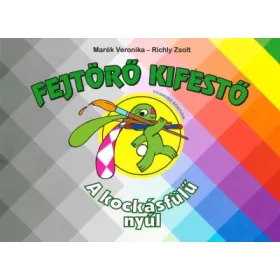 Marék Veronika: A kockásfülű nyúl - Fejtörő kifestő