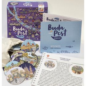   Misik-Nagy Rita: Budapest kincsei - Ismeretterjesztő zsebkönyv + műemlékpárosító memória