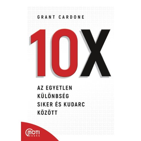 Grant Cardone: 10X - Az egyetlen különbség siker és kudarc között