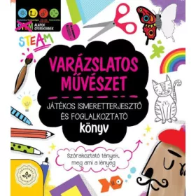   Jacoby Jenny: Varázslatos művészet - Játékos ismeretterjesztő és foglalkoztató könyv - Szórakoztató tények, meg ami a lényeg