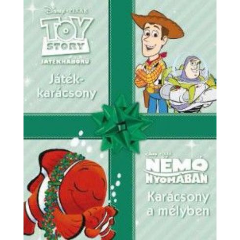 Disney mesék - Toy story - Játékkarácsony - Némó nyomában - Karácsony a mélyben