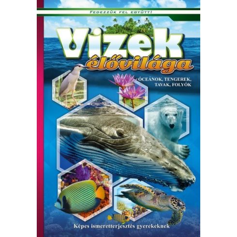 Ismeretterjesztő: Vizek élővilága- Képes ismeretterjesztés gyerekeknek /Fedezzük fel együtt!