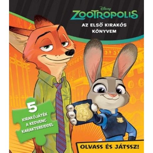 Disney: Szivacsos kirakókönyv - Zootropolis