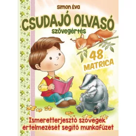 Simon Éva: Csudajó olvasó! - 48 matricával