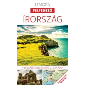   Utikönyv és térkép: Írország - Lingea felfedező /A legjobb városnéző útvonalak összehajtható térképpel