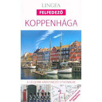   Utikönyv és térkép: Koppenhága - Lingea felfedező /A legjobb városnéző útvonalak összehajtható térképpel
