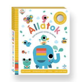   Sarah Lock: Állatok - Interaktív képeskönyv az érzékek fejlesztésére - Kicsik képes könyvtára