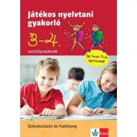   Petik Ágota Margit: Játékos nyelvtani gyakorló 3. és 4. osztályosoknak