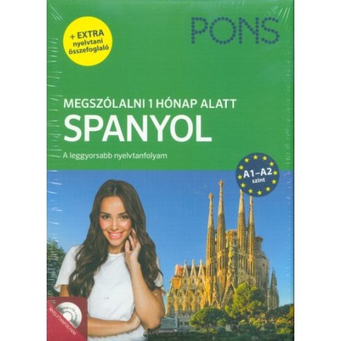 : PONS Megszólalni 1 hónap alatt - Spanyol (könyv + CD)