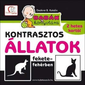   Deákné B. Katalin: Kontrasztos állatok fekete-fehérben - Babák könyvtára (új kiadás)