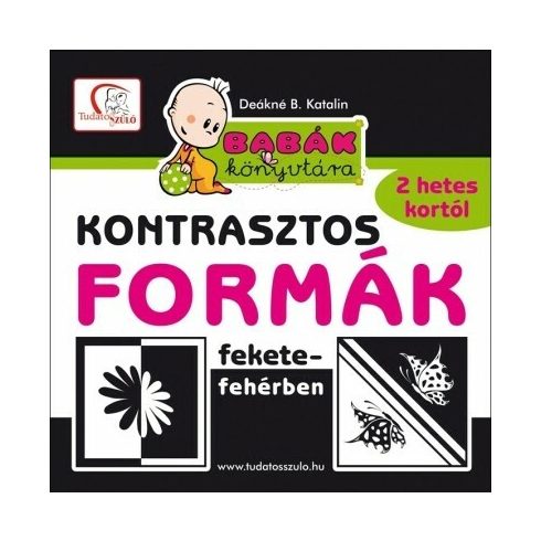 Deákné B. Katalin: Kontrasztos formák fekete-fehérben - Babák könyvtára (új kiadás)