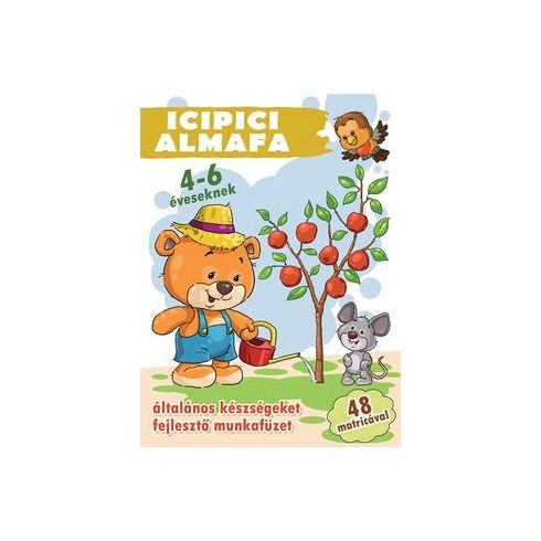 Válogatás: Icipici almafa 4-6 éveseknek + 48 matrica