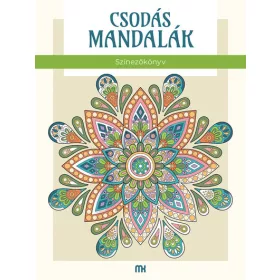 Válogatás: Csodás mandalák - Felnőtt színező
